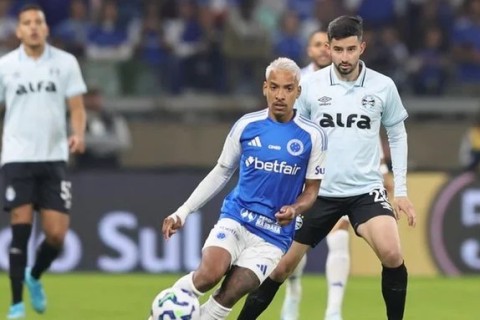 Grêmio é dominado e sofre goleada do Cruzeiro no Mineirão