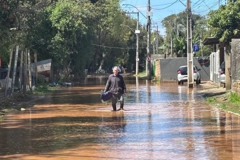 Chuva volumosa ameaça o RS uma semana após cheias em rios, alerta MetSul