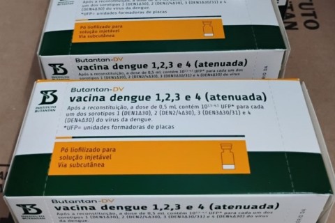 Vale do Taquari recebe 1.243 doses da vacina contra a dengue