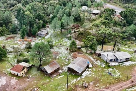 Ao menos nove cidades do RS reportam danos por temporal