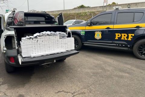 R$ 1,5 milhão em iPhones contrabandeados são apreendidos na BR-290, em Eldorado do Sul