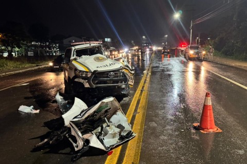 Dois brigadianos seguem internados após acidente em Lajeado; um em estado grave