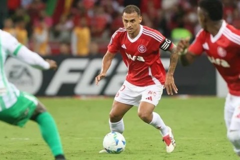 Inter contará com retornos importantes para enfrentar o Palmeiras, no Beira-Rio