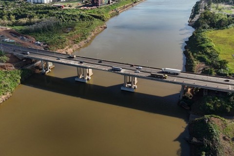 Ponte do Rio Taquari e ponte seca, na BR-386, são liberadas totalmente na tarde desta segunda-feira