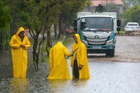RS tem 16 municípios com estragos provocados pela chuva