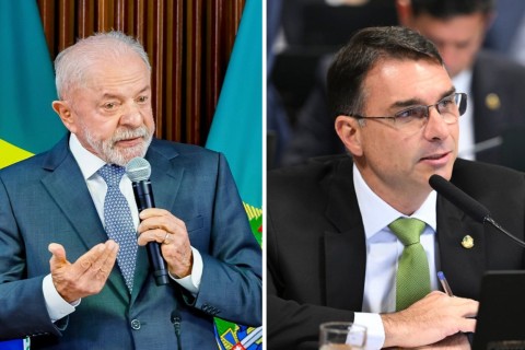 Lula abre vantagem sobre Flávio Bolsonaro em simulação de 2º turno