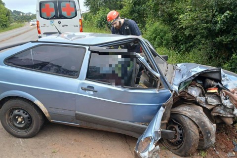 Acidente de trânsito deixa uma pessoa ferida na ERS-130, em Cruzeiro do Sul