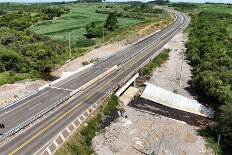 ViaSul realiza desvio de tráfego em trecho da BR-386 em Soledade para avanço de obras