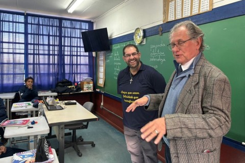 Comitiva do MEC e da Unesco visita escola em Lajeado para conhecer práticas de Justiça Restaurativa