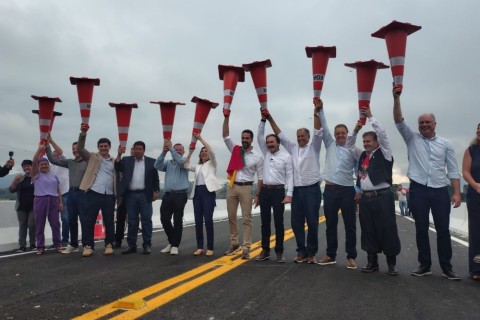 Após 11 meses da enchente, Estado inaugura nova ponte da ERS-130