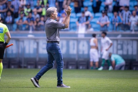 Renato parabeniza torcida e diz que Grêmio vai “conseguir seu objetivo”