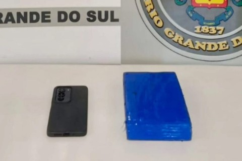 Morador de Lajeado é preso com 1 kg de cocaína em Guaporé; prejuízo ao crime pode ultrapassar os R$ 100 mil
