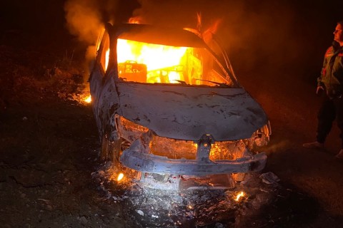 Incêndio veicular com vítimas é registrado no interior de Vespasiano Corrêa