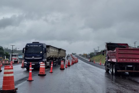 ViaSul libera trânsito de forma temporária na elevada de acesso ao Montanha