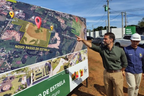 Governo do estado lança em maio licitação para urbanizar o Novo Passo de Estrela