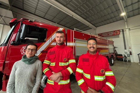 Novo comando assume Bombeiros Voluntários Imicol em Imigrante e Colinas
