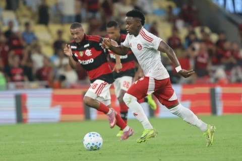 Inter sai na frente, mas cede o empate ao Flamengo no Maracanã: 1 a 1